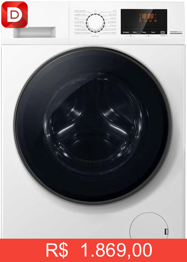 Foto do produto Lava e Seca EOS 10,1kg Power Wash