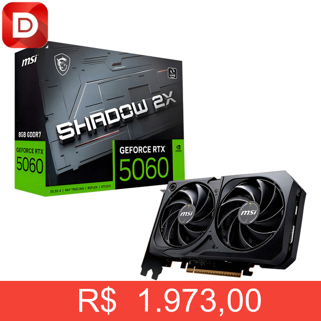 Foto do produto Msi Rtx 5060