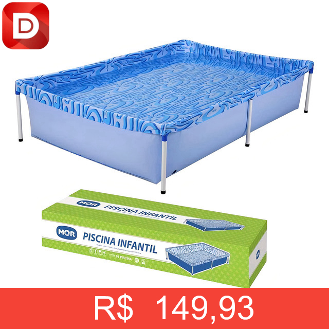 Foto do produto Piscina Retangular Pequena