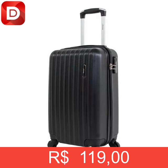 Foto do produto Mala Pequena De Bordo Londres 4 Rodas Swiss Move