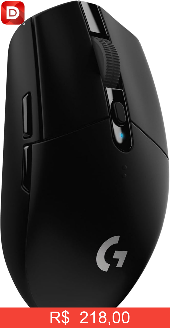 Foto do produto Mouse Gamer Sem Fio Logitech G305 LIGHTSPEED