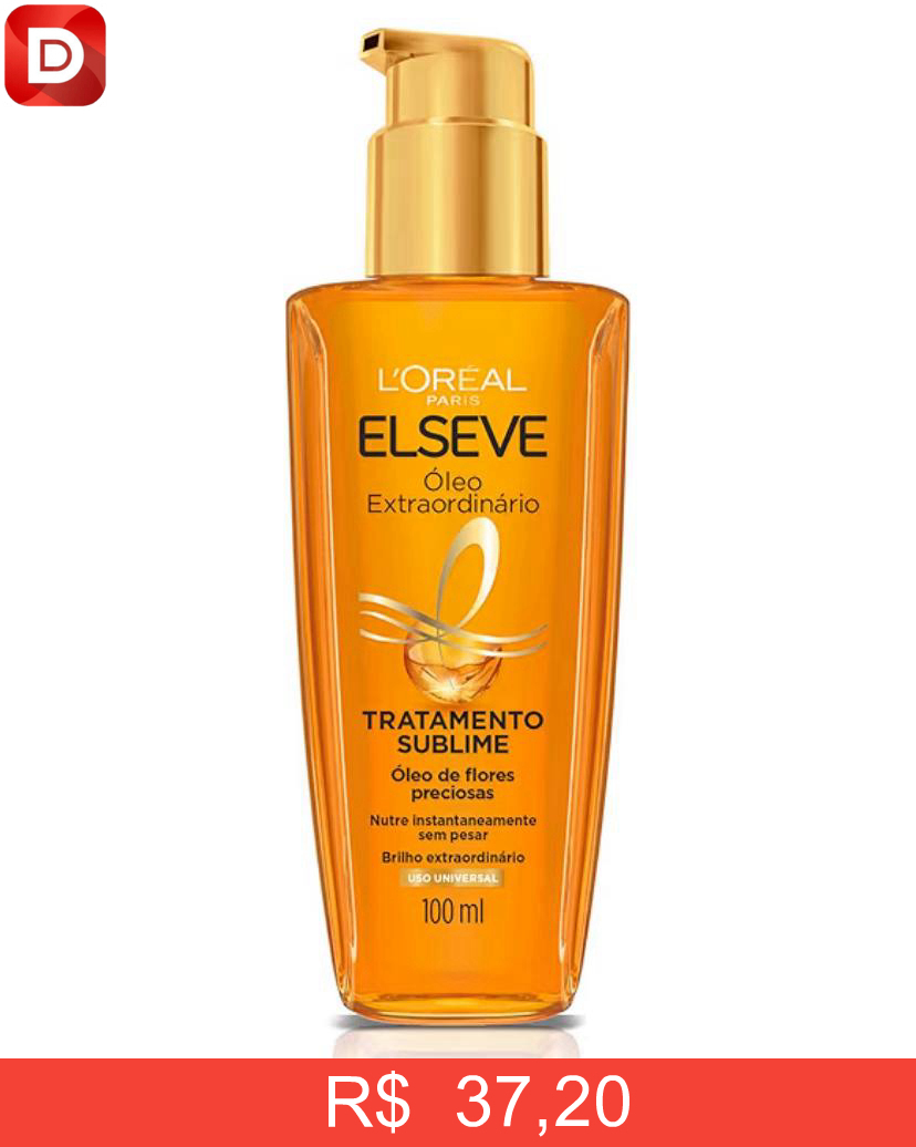 Foto do produto Óleo Capilar L'Oréal Paris Elseve Óleo Extraordinário