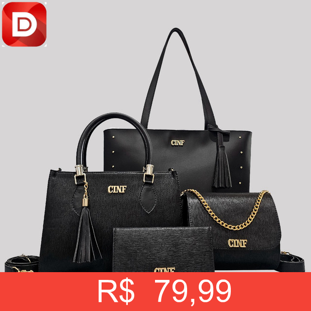 Foto do produto Kit Bolsas Feminina