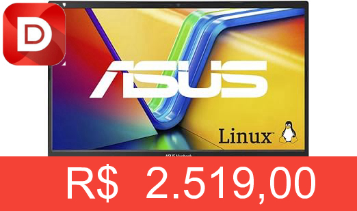 Foto do produto Notebook ASUS Vivobook 15 M1502YA