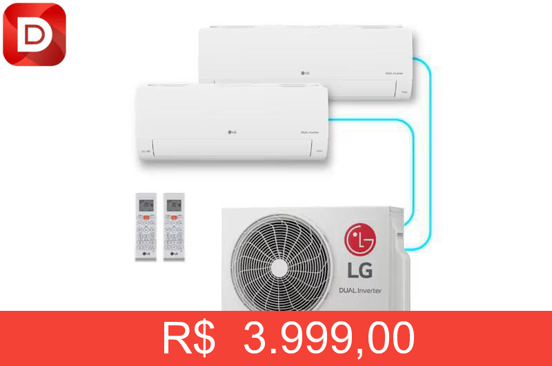 Foto do produto Ar Condicionado LG Bi-Split Dual Inverter