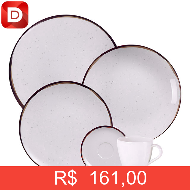 Foto do produto Aparelho De Jantar Canyon Porcelana