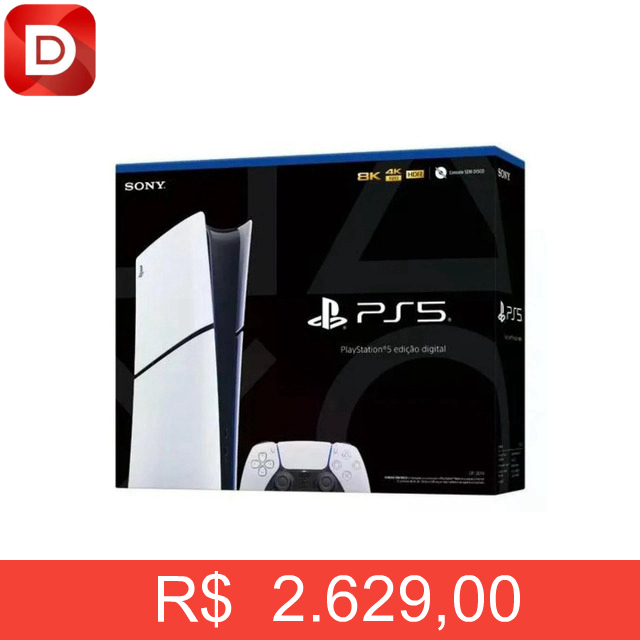 Foto do produto PlayStation 5 Slim Digital