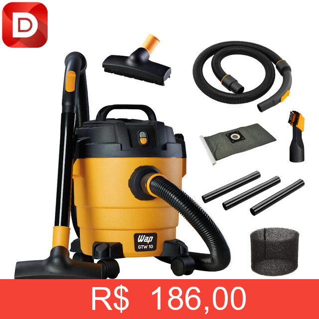Foto do produto Aspirador De Pó e Água Wap Gtw 10