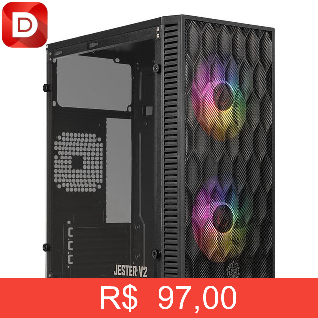 Foto do produto Gabinete para jogos TGT Jester V2