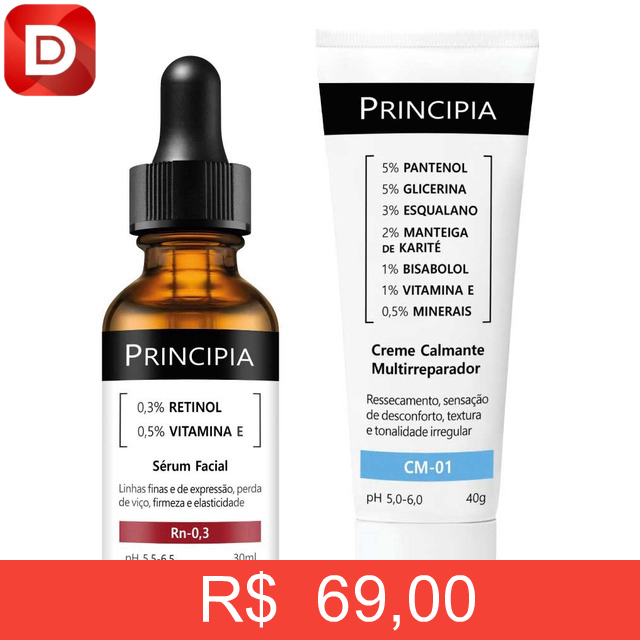 Foto do produto Kit Renovação Principia Pele