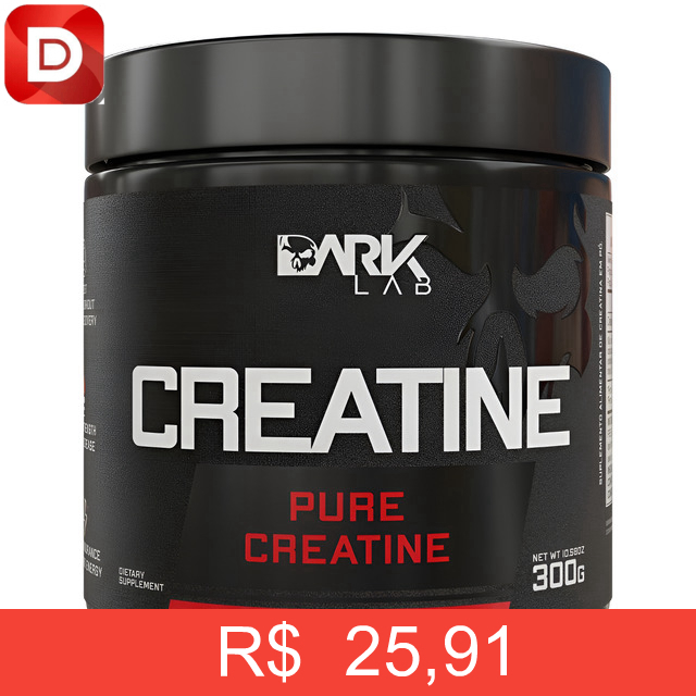 Foto do produto Creatina 100% Pura Dark Lab
