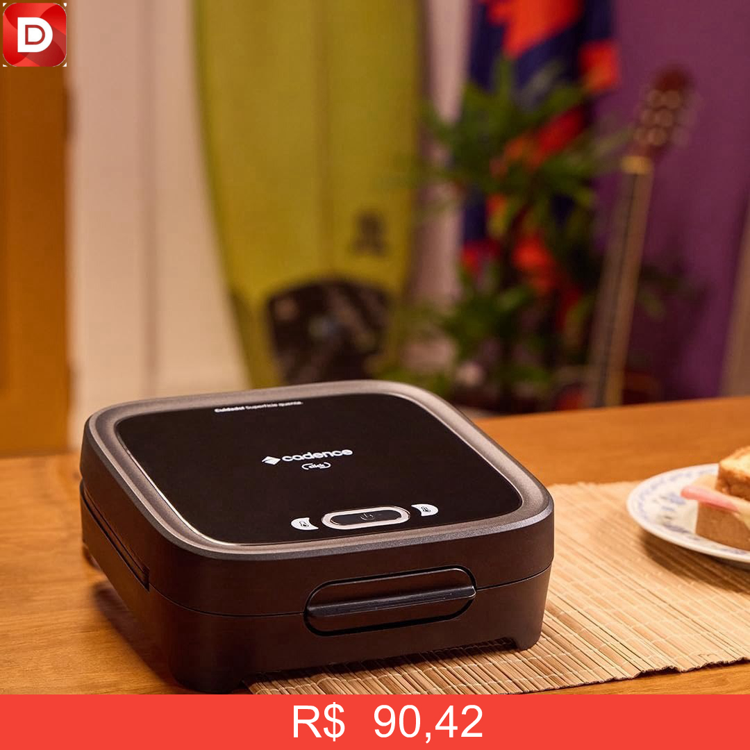 Foto do produto Sanduicheira Elétrica Cadence Click