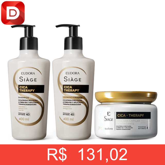 Foto do produto Kit Siàge Cica Therapy