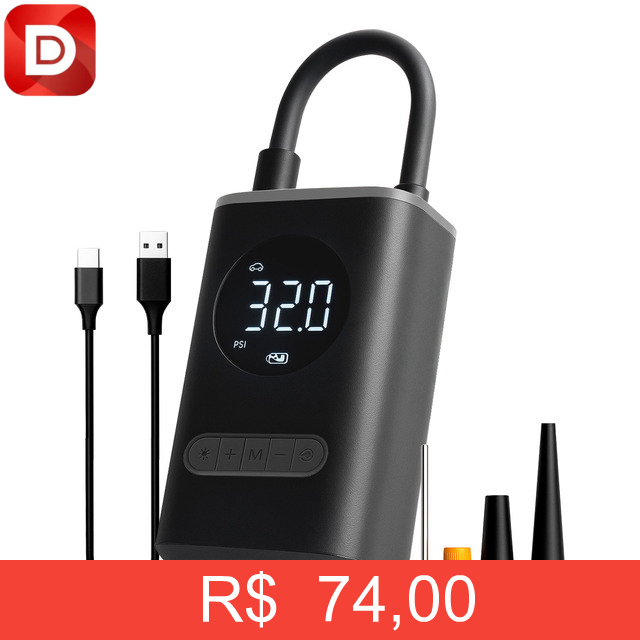 Foto do produto Compressor de Ar Portátil