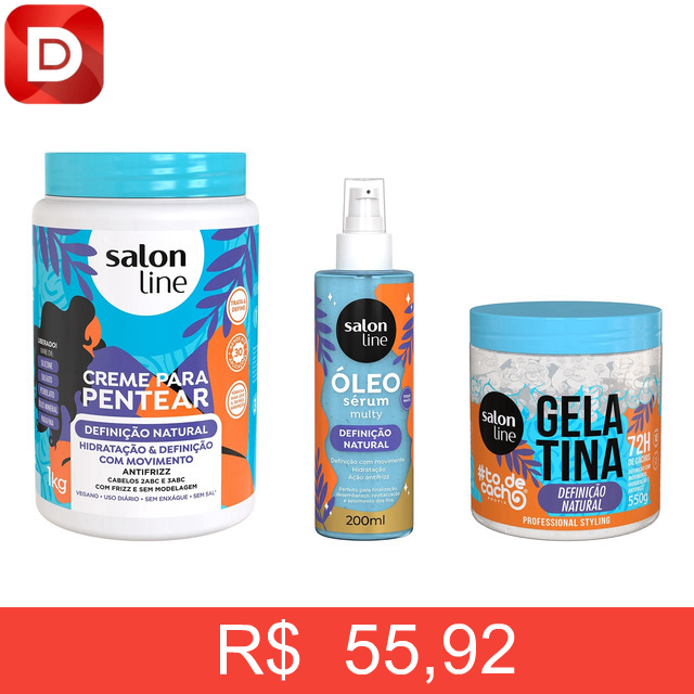 Foto do produto Kit Completo Definição Natural