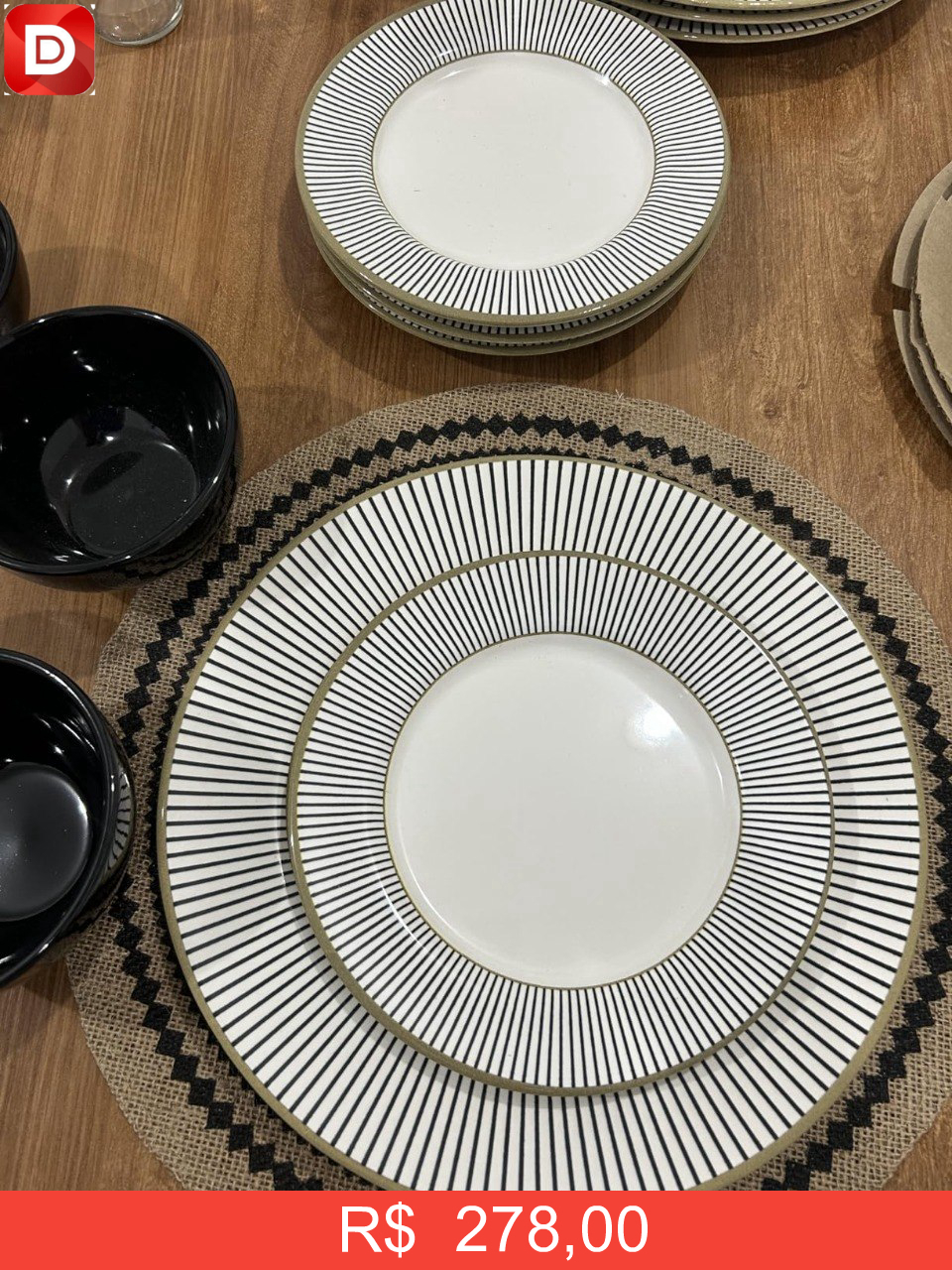 Foto do produto Aparelho de Jantar Ritz Alleanza