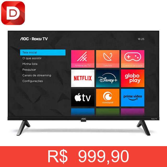 Foto do produto Smart TV AOC 40