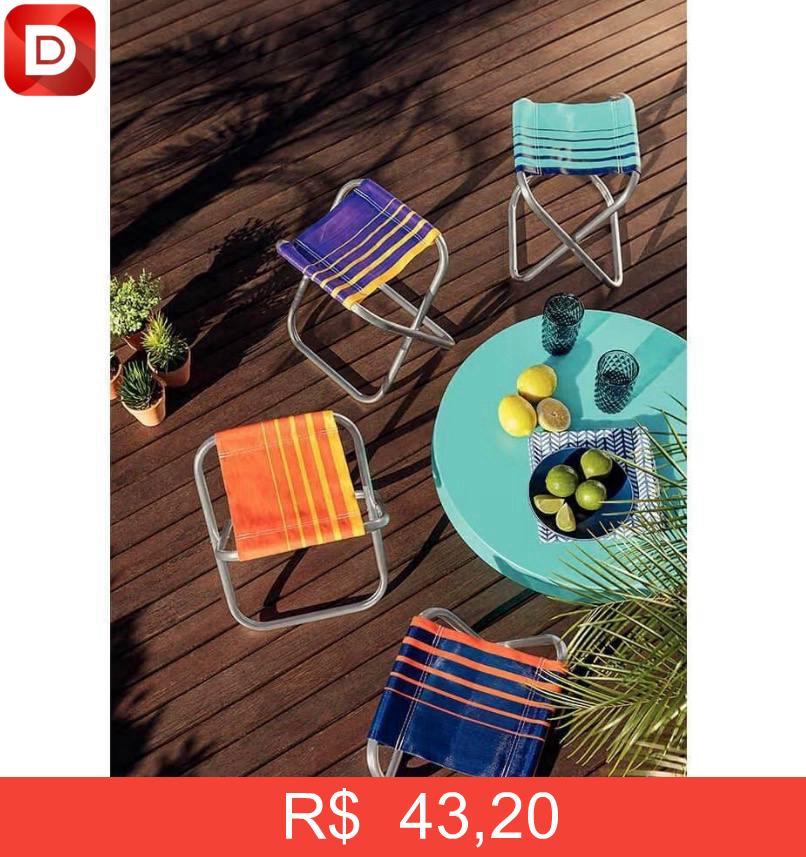 Foto do produto Banqueta de Praia Tramontina Fiji