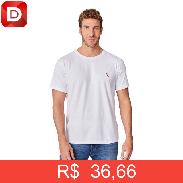 Foto do produto Camiseta Reserva Pica Pau Bordado