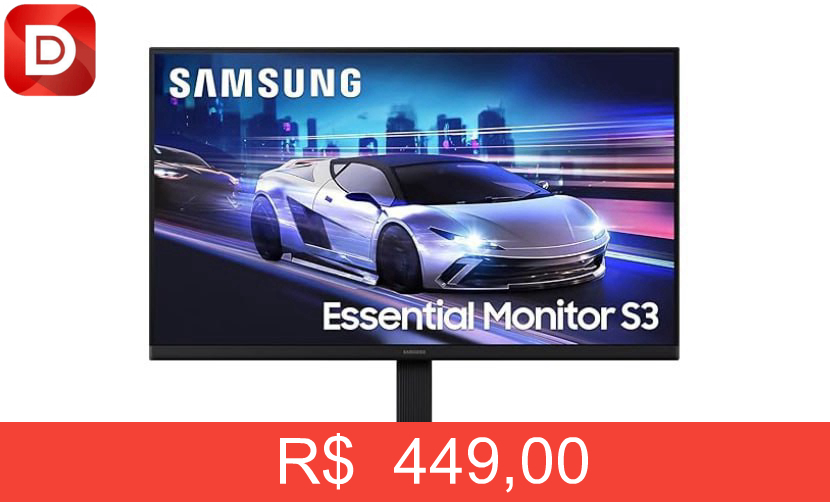 Foto do produto Monitor Gamer Samsung 24