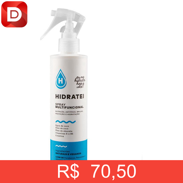 Foto do produto Spray Hidratei Multifuncional Leave-in