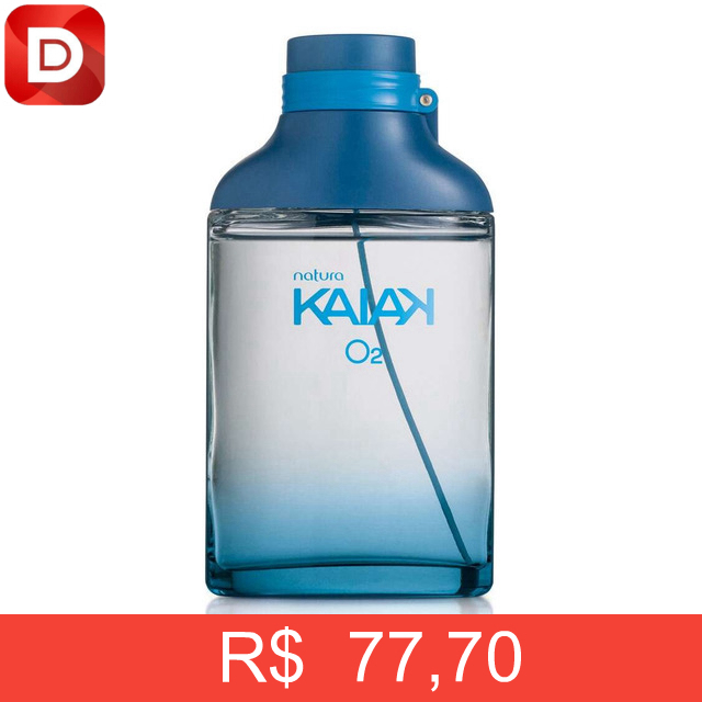 Foto do produto Deo Colônia Kaiak O2 Natura Masculino
