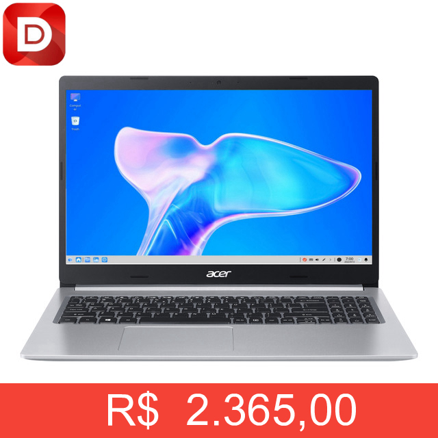 Foto do produto Notebook Acer Aspire 5