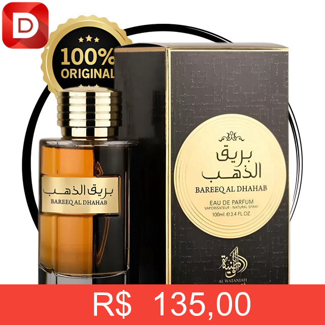 Foto do produto Perfume Árabe Al Wataniah Bareeq Al Dhahab EDP
