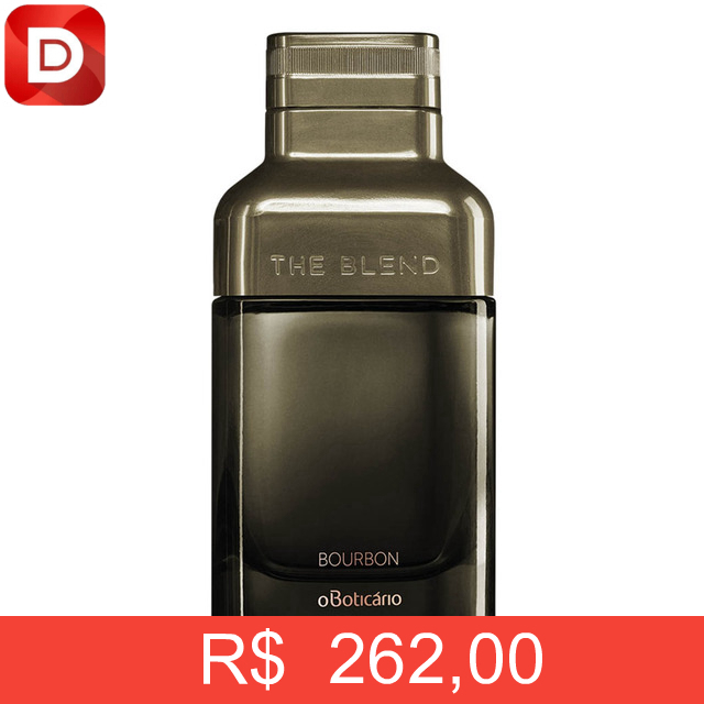 Foto do produto Perfume Boticário The Blend Bourbon EDP