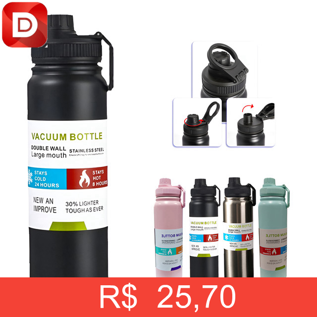 Foto do produto Garrafa Térmica de Inox