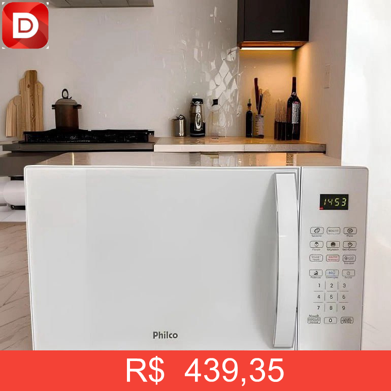 Foto do produto Micro-ondas Philco 25L 1100w