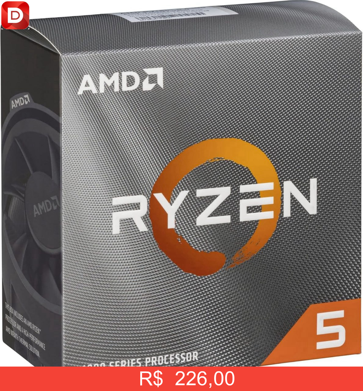 Foto do produto AMD Ryzen 5 4500