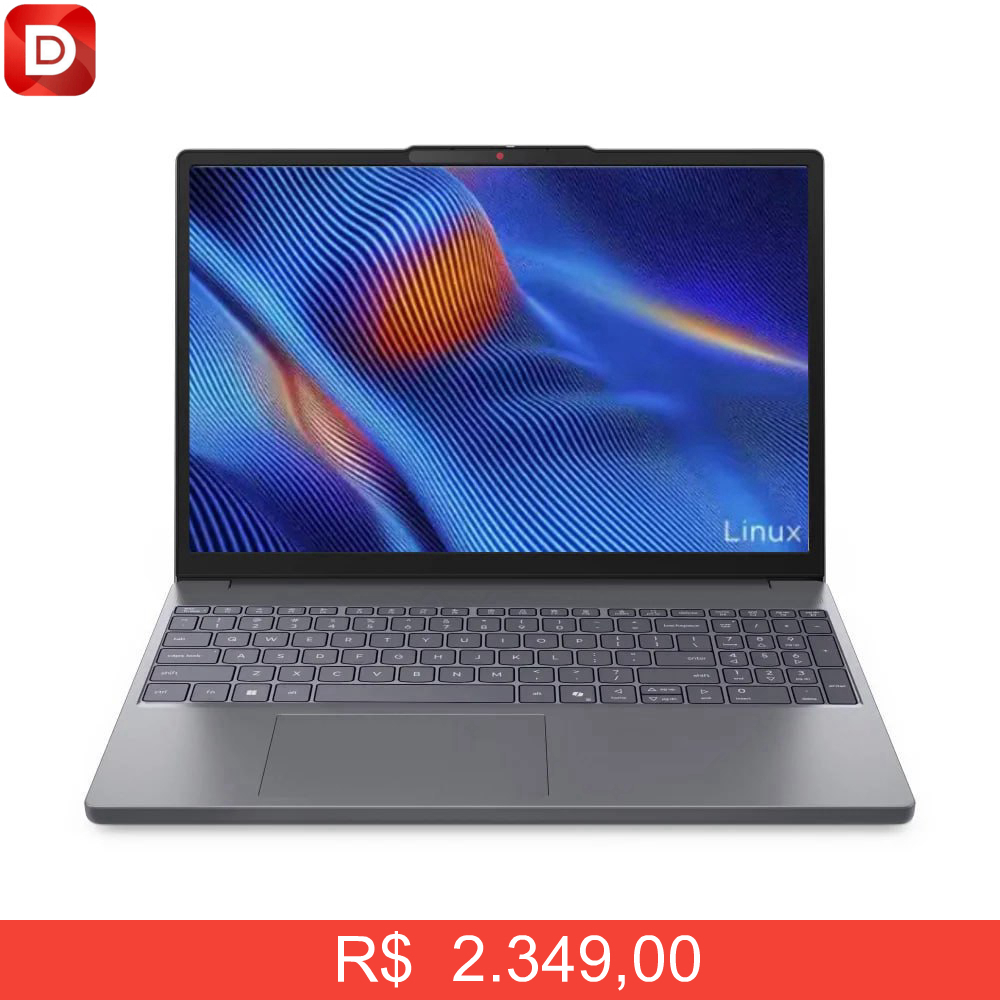 Foto do produto Notebook Lenovo IdeaPad Slim 3 15IRH10