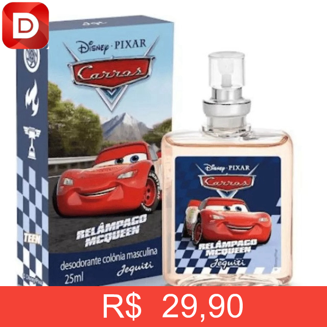 Foto do produto Colônia Disney Carros Relâmpago Mcqueen