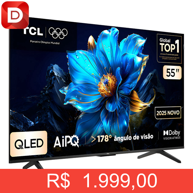 Foto do produto Smart TV TCL 55