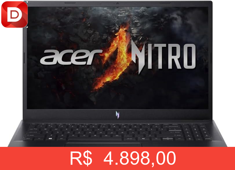 Foto do produto Notebook Acer Nitro V15 ANV15-41-R4Q9