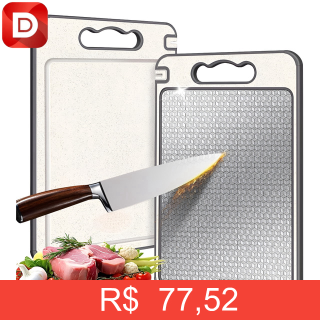 Foto do produto Tabua De Corte Higiênica Antibacteriana Dupla Face