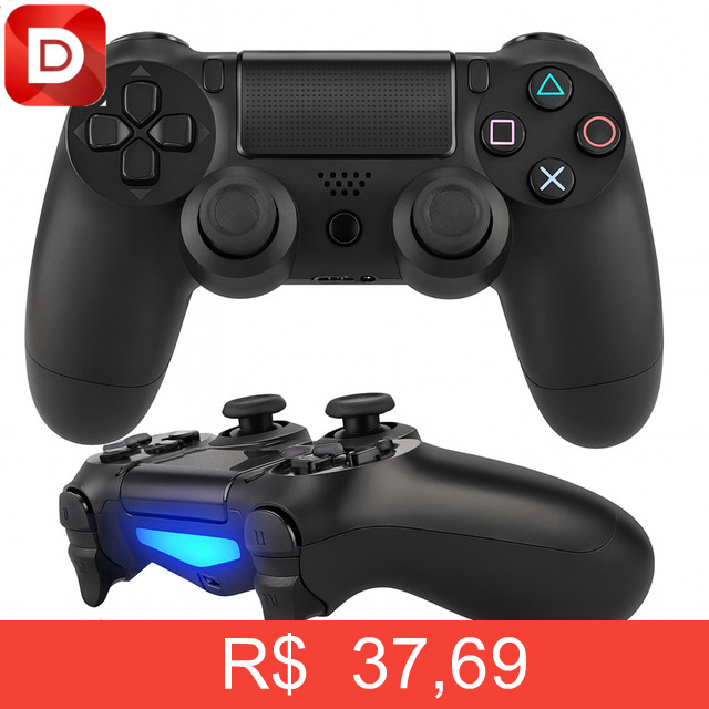 Foto do produto Controle Sem Fio Para Ps4 Pc Bluetooth