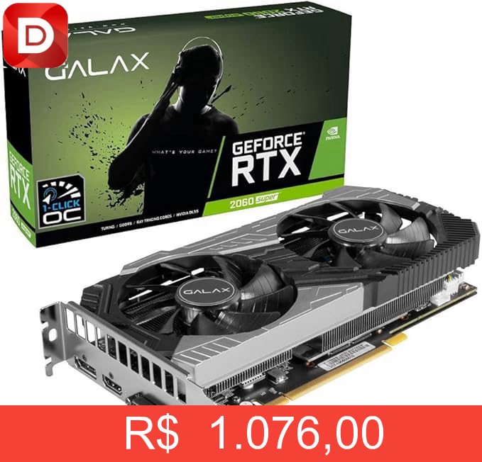 Foto do produto NVIDIA GeForce RTX 2060 Super