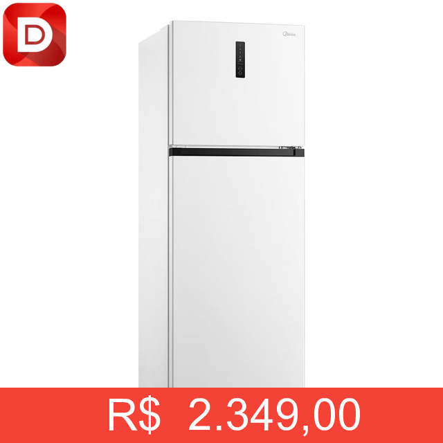 Foto do produto Geladeira Midea Frost Free Com Smart Sensor
