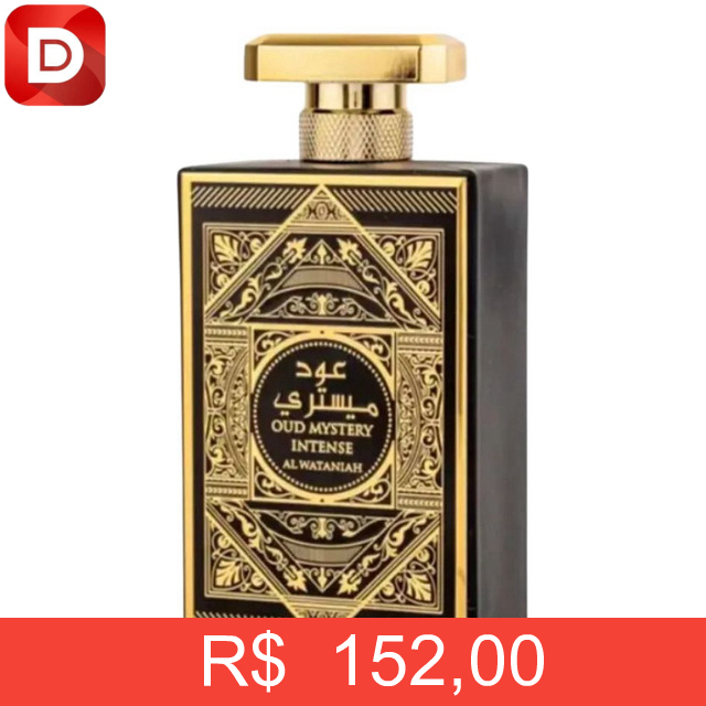 Foto do produto Perfume Árabe Al Wataniah Oud Mystery Intense EDP