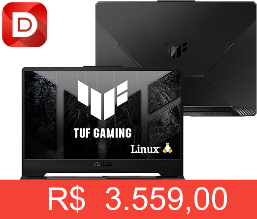Foto do produto Notebook ASUS TUF Gaming A15