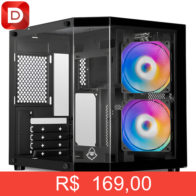 Foto do produto Gabinete Gamer Mancer Cv700m