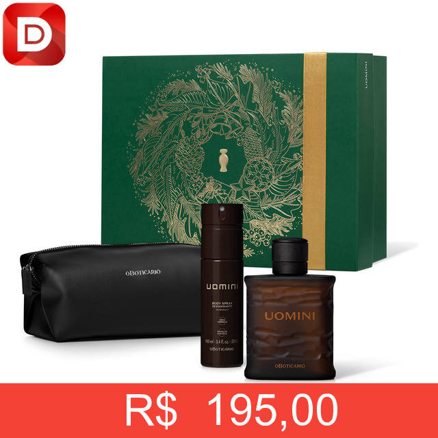Foto do produto Kit Presente Boticário Uomini