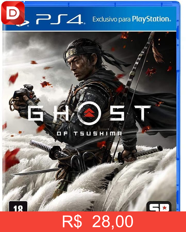 Foto do produto Ghost Of Tsushima Edição Padrão