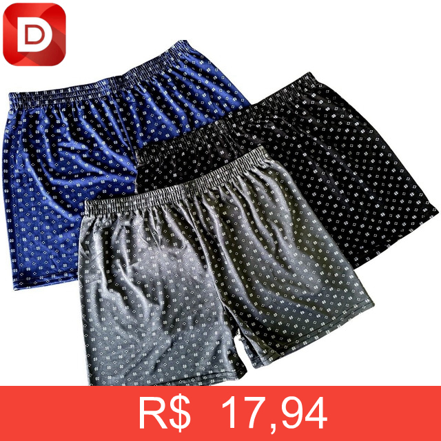 Foto do produto Kit com 3 Samba Canção De Liganete