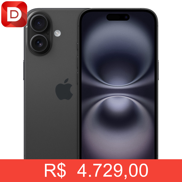 Foto do produto Apple iPhone 16