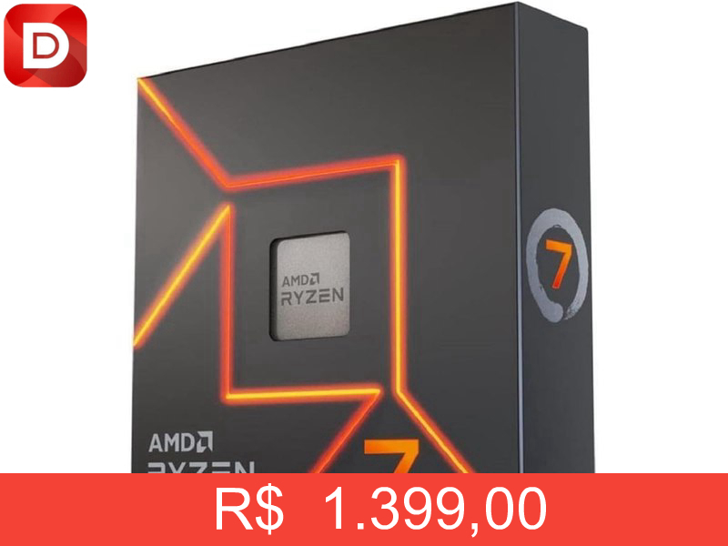 Foto do produto Processador AMD Ryzen 7 7700X