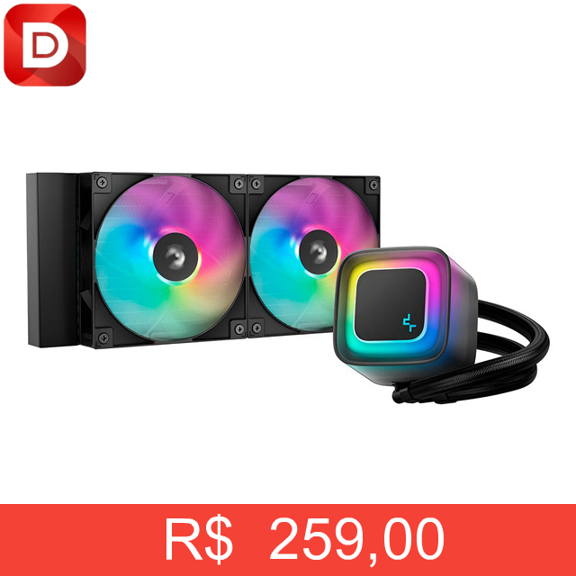 Foto do produto Water Cooler Deepcool Le240 V2 Argb