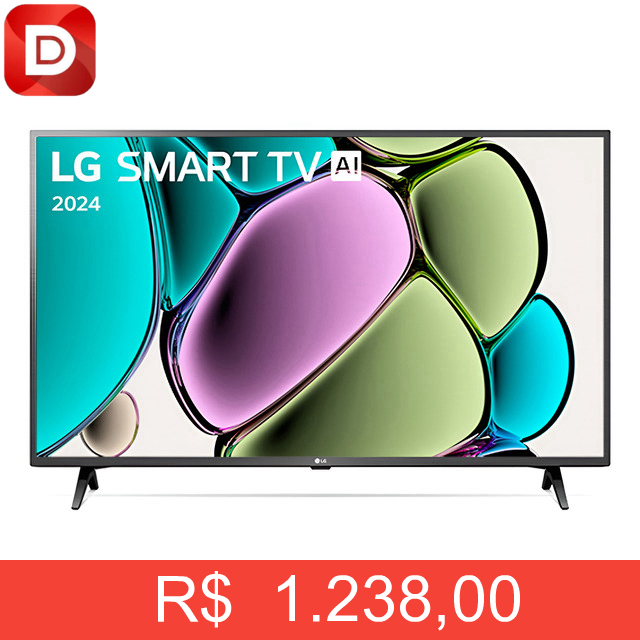Foto do produto Smart TV LG 43